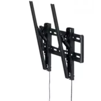 HAGOR BL Tilt 400 - Montage-Kit (Wandhalterung) - für Flachbildschirm - Schwarz - Bildschirmgröße: 81-124 cm (32-49) - Montageschnittstelle: bis 400 x 400 mm