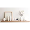 MANTA RDI912W Rimini Radiowecker, Bluetooth und kabelloses Laden, weiß