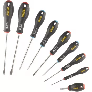 Handschraubendreher-Satz STANLEY FATMAX FMHT65424-0 – 20-teilig, gerade Schraubendreher, flache und Pozidriv-Spitzen