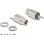 DeLOCK Steckverbinder DC 5,5 x 2,5 mm Buchse Einbaudose Lötversion 20 V 10 A