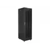 Rackschrank LANBERG FF01-6842-23BL 42U freistehend, 2127,5×600×800 mm, IP20, Schlüsselschloss, Laufrollen