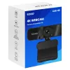 Savio CAK-06 Webcam 3840 x 2160 Pixel USB Schwarz