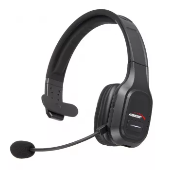 Audiocore 74452 Bluetooth-Headset Kopfhörer Geräuschunterdrückung Mikrofon Call Center Google Siri Büro kabellos