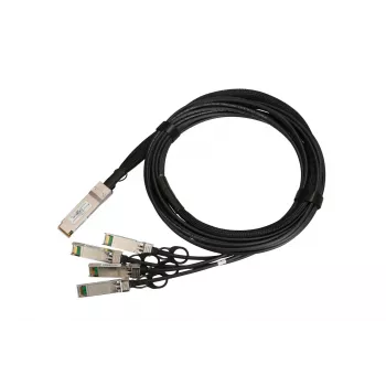 QSFP+ DAC-Kabel Extralink 40 Gbit/s auf 4×10 Gbit/s, 3 m, 30AWG, QSFP+ Stecker–Stecker