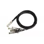 QSFP+ DAC-Kabel Extralink 40 Gbit/s auf 4×10 Gbit/s, 3 m, 30AWG, QSFP+ Stecker–Stecker