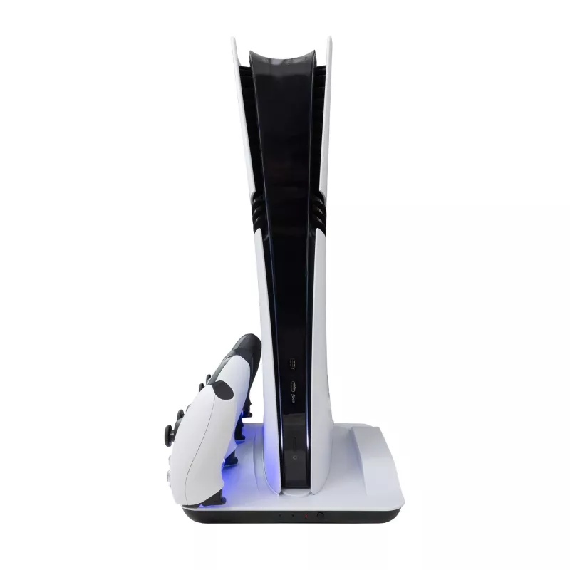 Kühlpad White Shark Guard-2 für PS5 mit integrierter Ladestation (Modell PS5-05102V2)