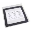 DEMCiflex Staubfilter 120 mm, quadratisch – Schwarz/Weiß