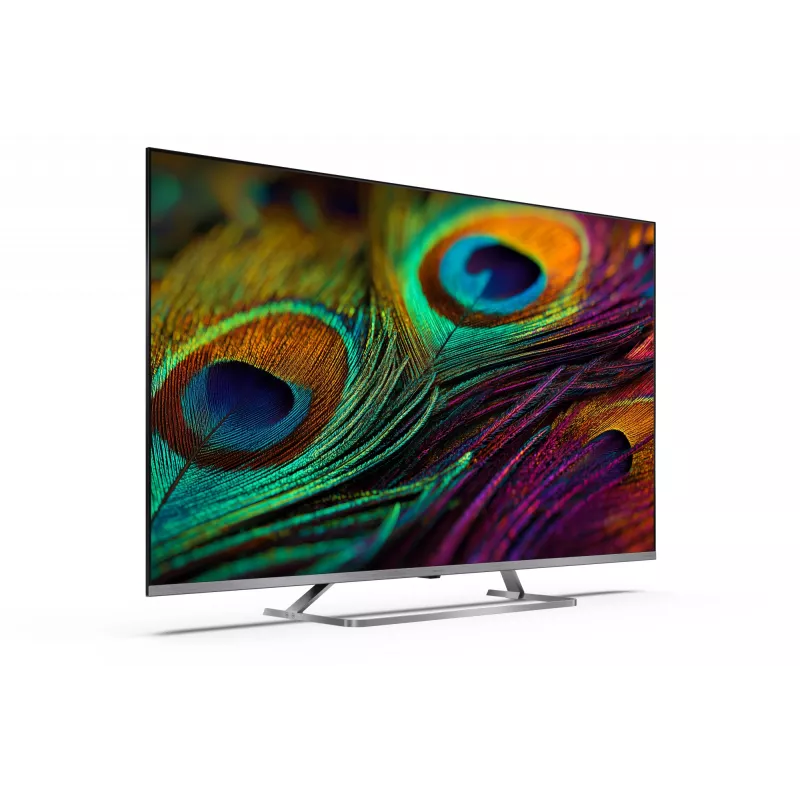Sharp 4K QLED MiniLED TV | 50JP7265E | 50 | Smart TV | Google TV | UHD | Silber
