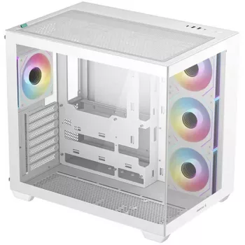 PC-Gehäuse DeepCool CG530 4F WH Midi Tower Weiß