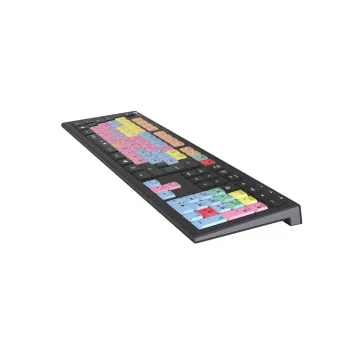 Logickeyboard ASTRA 2 USB AZERTY Englisch Schwarz Full-Size-Tastatur