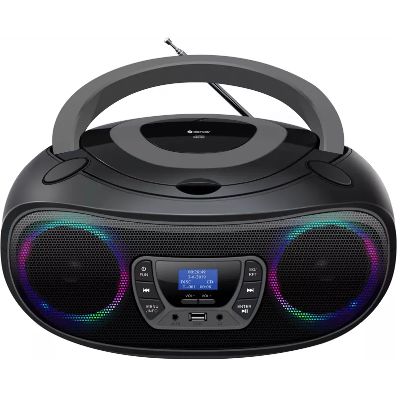 Persönlicher CD-Player Denver TDB-212GR Grau 3,6 W DAB+ FM