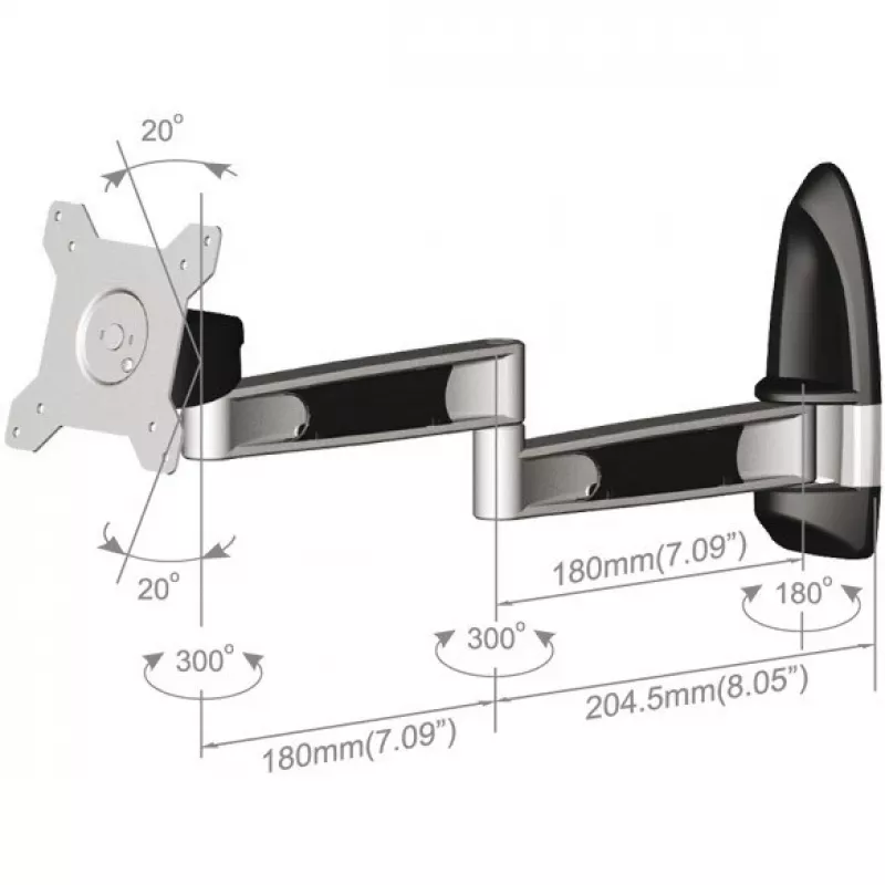 Tronje AR210 Tragfähigkeit 12 kg