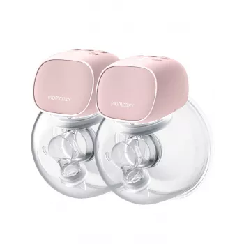 Momcozy S9 Pro Doppelte elektrische Milchpumpe Pink, 180ml