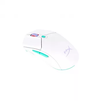 HyperX Pulsefire Haste 2 Core Wls - Gaming-Maus (Wht/Grn/Pur)