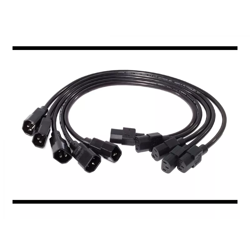 APC Netzkabel-Set (5 Stk.), C13 auf C14, 0,6 m