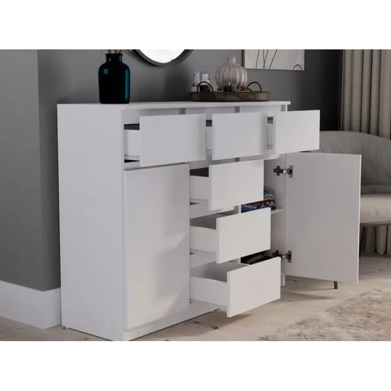 MALWA 2D6S weiß Kommode