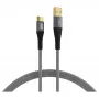 EFB Elektronik USB-A-auf-USB-C-Kabel 60W QC 3A Grau - Kabel - Digital/Daten (USB-AC-00003)