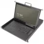 KVM-Konsole Digitus 17 Zoll HD LCD 8-Port VGA Deutsche Tastatur