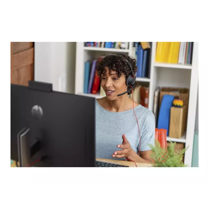 Headset POLY Schwarzwire C5220 Kabelgebundenes USB-C Office Call Center