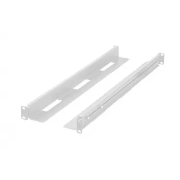 Rack-Montageschienenset LANBERG AK-1902-S grau 19-Zoll ausziehbare Schienen für Serverschränke