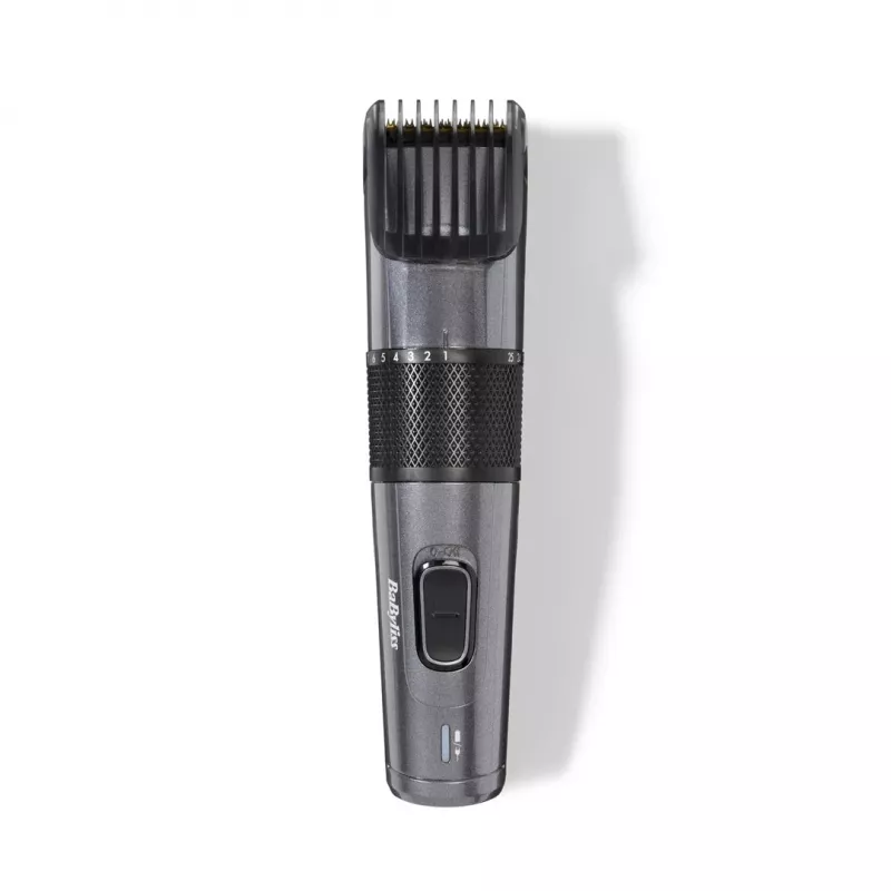 Haarschneider BABYLISS E976E — kabellos wiederaufladbar, 26 Längeneinstellungen, 0,5 mm–25 mm, 40 mm Klinge, Titan-/Edelstahlklingen, 60 min Laufzeit