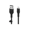 Lightning-Kabel Belkin CAA008BT1MBK 1m Schwarz USB A auf Lightning