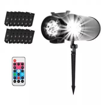 LED-Projektor OEM 12-Slide-Dekoprojektor LED-Beleuchtung