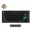 Mechanische Tastatur Keychron Q1 Ultra 8K — 75% Layout, USB + RF Wireless + Bluetooth, RGB, Schwarz
