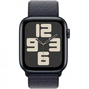 APPLE Watch SE GPS + Cellular 44mm Mitternachtsblau Aluminiumgehäuse mit Ink Sport Loop