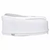 Toilettensitzerhöhungszubehör ActionMed NT15AM — Erhöhung, 15 cm Höhe, Polypropylen, abschließbar, maximale Belastung 180 kg, Innenmaß 210×268 mm, Breite 360 mm
