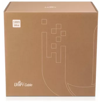 Netzwerkkabel Ubiquiti U-Cable-C6-CMP U/UTP Cat6 305m Weiß