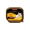 ANIMONDA Vom Feinsten Adult Truthahn, Rind und Karotten - Nassfutter für Katzen - 100g