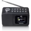 Tischradio Lenco CR-625BK — UKW/MW-Empfänger mit Bluetooth, schwarz