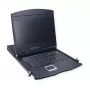 Rack-Konsole VALUE 26.99.0123, 43,2 cm (17 Zoll) LCD, 1280×1024, 1U, französische Tastatur, schwarz