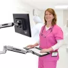 Wandmontierter Tastaturarm Ergotron LX Sit-Stand