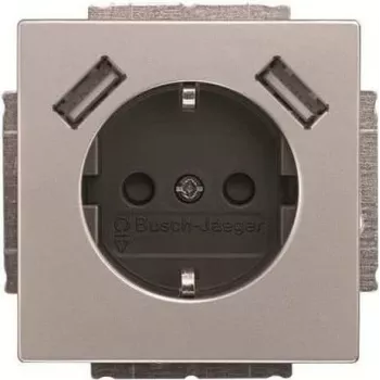 BJ 20 EUCB2USB-866 SCHUKO-/2x USB-Steckdose (2CKA002011A6283)