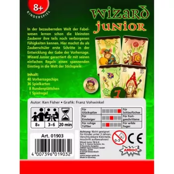 Wizard Junior, Kartenspiel