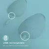Gesichtsreinigungsbürste Homedics FAC-350-EUA Honeycomb Silicon, Silikon-Wabenkopf für sanfte Reinigung