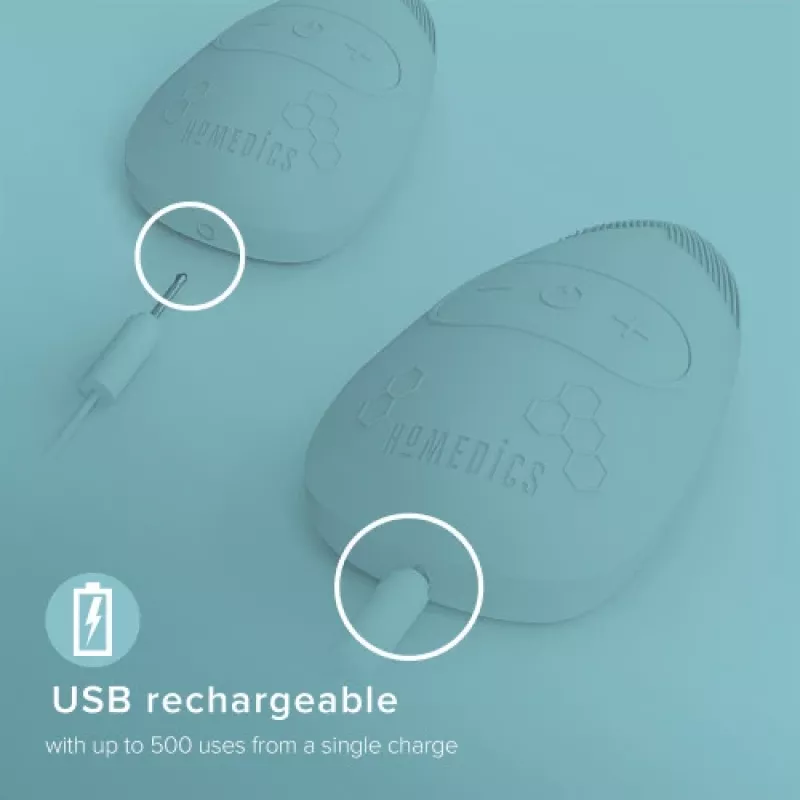 Gesichtsreinigungsbürste Homedics FAC-350-EUA Honeycomb Silicon, Silikon-Wabenkopf für sanfte Reinigung