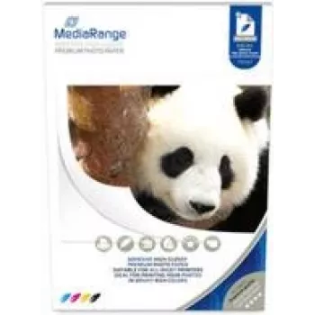 Fotopapier MediaRange MRINK119 A4 Hochglanz 115 g/m², 50 Blatt