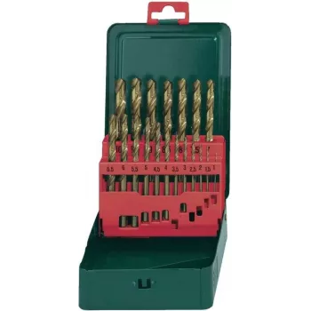 Bohrersatz Metabo 627156000 — HSS, TiN-beschichtet, 19-teilig