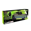 Mechanische Tastatur MEDIA-TECH MT1260 Red Core MX60, 60% Formfaktor, CHERRY MX Red Schalter, RGB-Beleuchtung, USB, grün