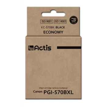 Actis KC-570BK Tinte (Ersatz für Canon PGI-570BK; Standard; 22 ml; schwarz)