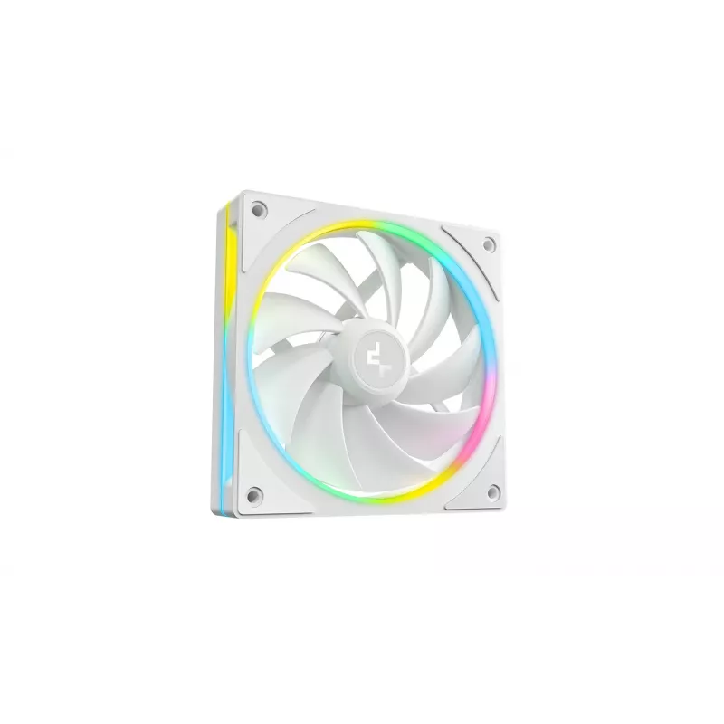 Computer-Gehäuselüfter DeepCool FL12 SE WH 12 cm Weiß 3 Stück