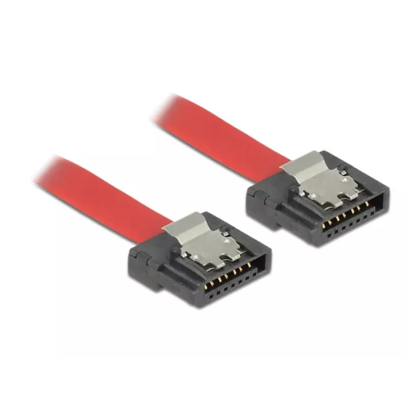 SATA-Kabel DeLOCK 0,3 m SATA III 7-Pin Rot