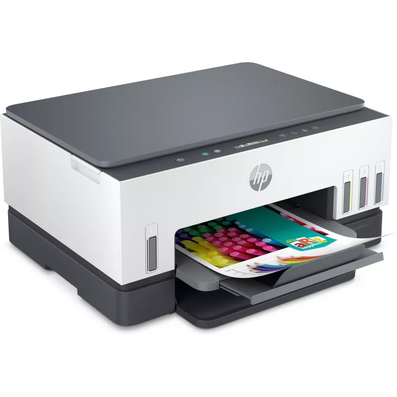 Multifunktionsdrucker HP Smart Tank 670 — Thermal Inkjet, Farbe, A4, Wi‑Fi/Bluetooth, Duplex, 4800x1200 DPI