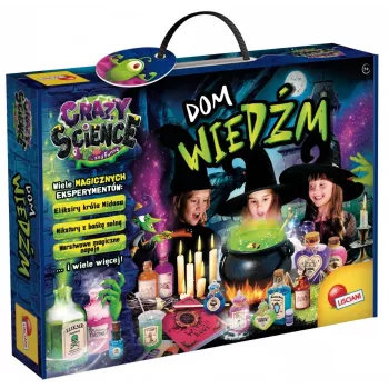 Lernwissenschaftsset Liscianigiochi Crazy Science Hexenhaus (Modell 304-PL100255)