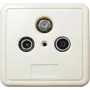 Antennendose ShiverPeaks 83905-10DCSETL für BK- und SAT-Anschlüsse