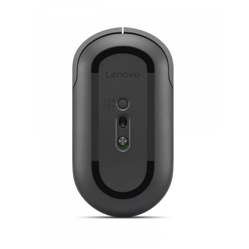 Computermaus Lenovo 350 beidhändig Bluetooth Optisch 2400 DPI, 6 Tasten, grau
