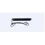 Microconnect CABINETACC23 Stromverteilereinheit (PDU) 8 AC-Ausgänge 1U Schwarz